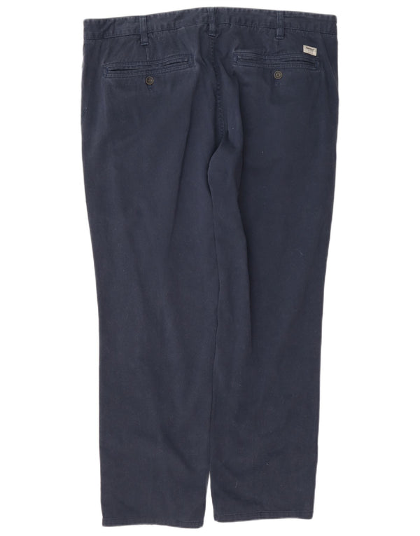 Pantaloni chino slim da uomo Timberland W40 L30 cotone blu navy