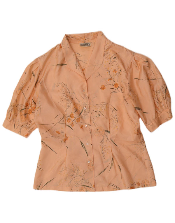 Penny Black Camicia a maniche corte da donna Camicetta IT 46 Grande rosa floreale