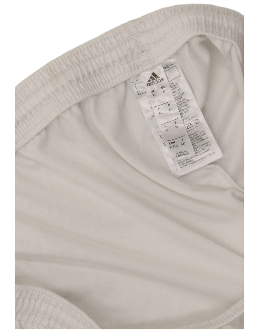 Pantaloncini sportivi Adidas Aeroready da uomo XL poliestere bianco