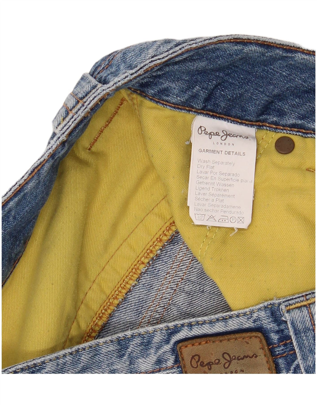 PEPE Jeans Bermuda da uomo in denim W31 Cotone blu medio