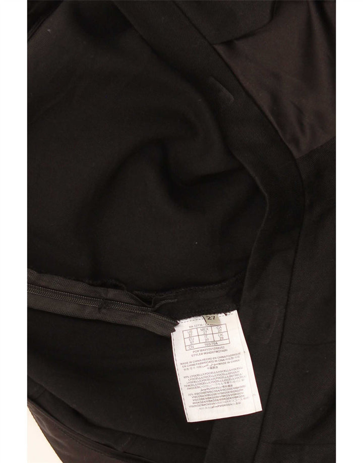 Minigonna a vita bassa da donna Guess W29 media nera in Lyocell