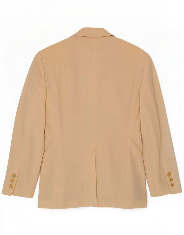 Giacca da donna Escada di Margaretha Ley a 4 bottoni EU 36 piccola Beige