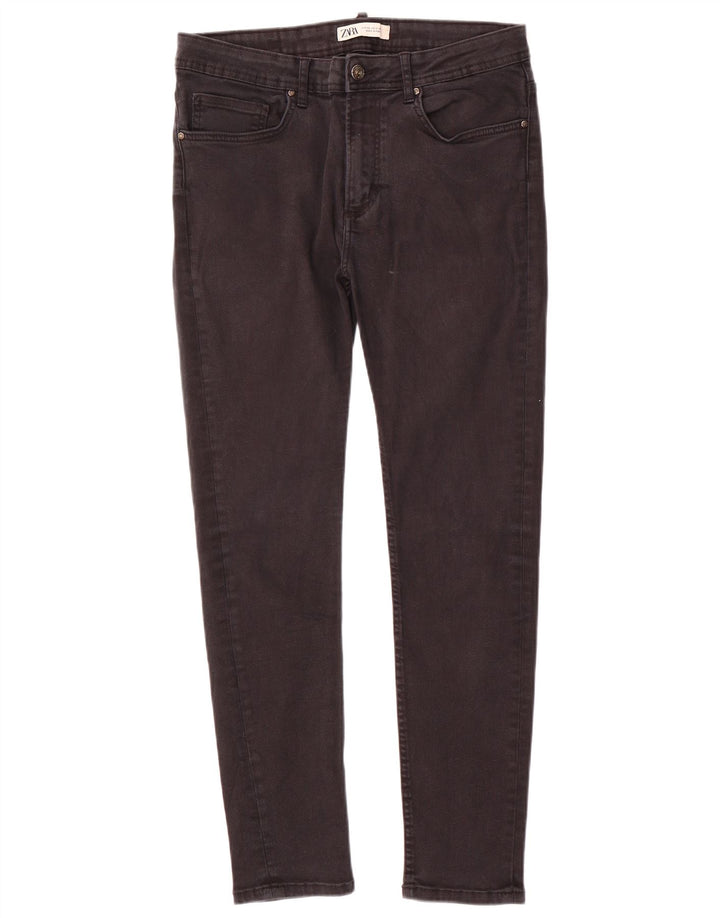 Jeans skinny da uomo Zara EU 40 medio W31 L28 grigio