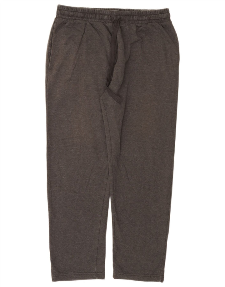 Pantaloni da tuta da donna Marks & Spencer UK 14 Large Cotone chiazzato grigio
