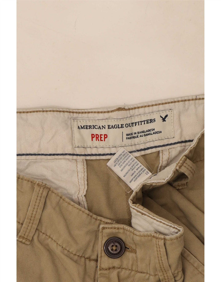 Pantaloncini chino da uomo American Eagle Outfitters W31 cotone beige medio