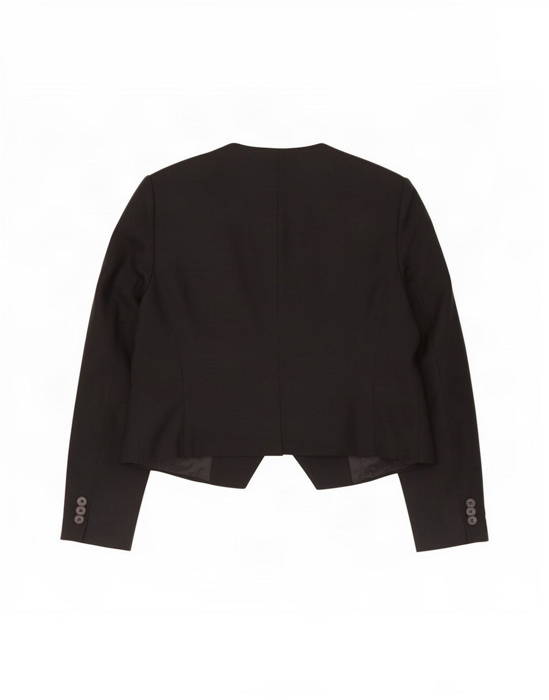 Giacca blazer a 1 bottone da donna Zara UK 18 XL viscosa nera
