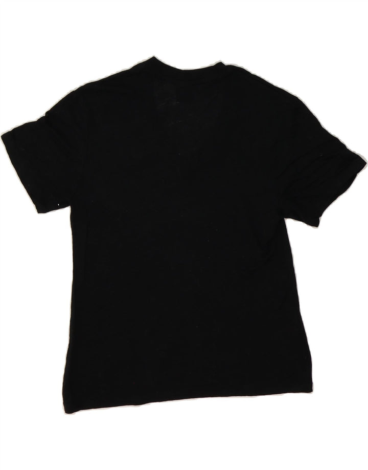 HUGO BOSS Womens T-Shirt Top UK 10 Small Black Vintage Hugo Boss and Second-Hand Hugo Boss from Messina Hembry 