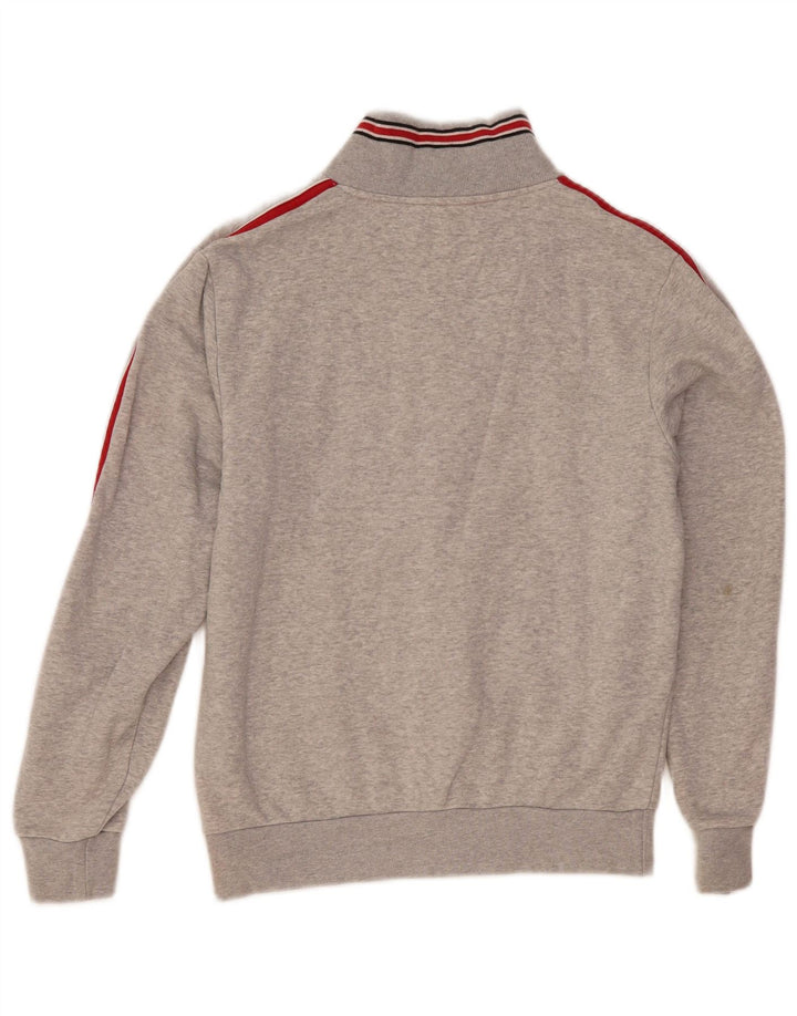 Giacca da ginnastica da donna Ellesse UK 10 Small Cotone chiazzato grigio