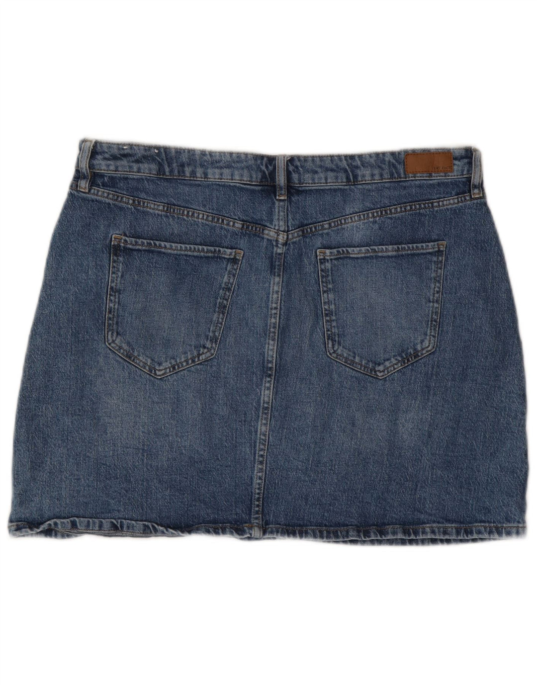 Gonna in denim da donna Fat Face UK 16 grande W38 cotone blu