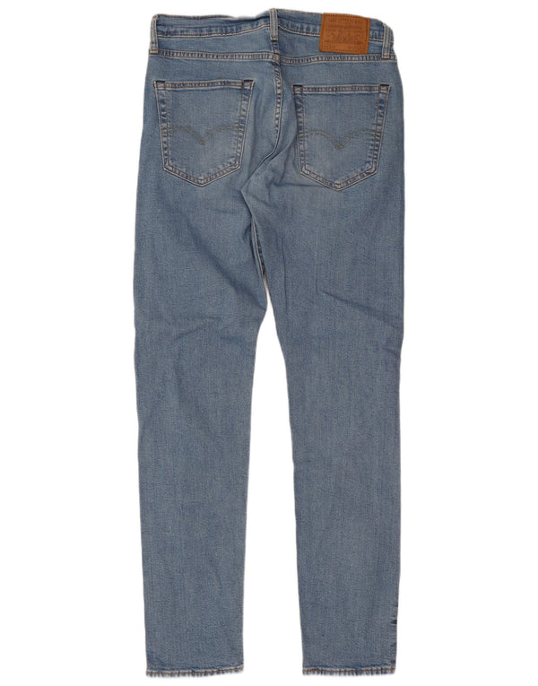 Jeans Levi's Uomo 512 Slim Fit affusolati W32 L34 Cotone Blu