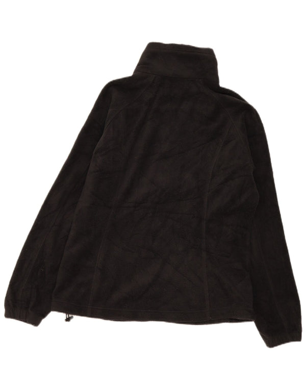 Giacca in pile da donna Columbia UK 40 grande poliestere nero