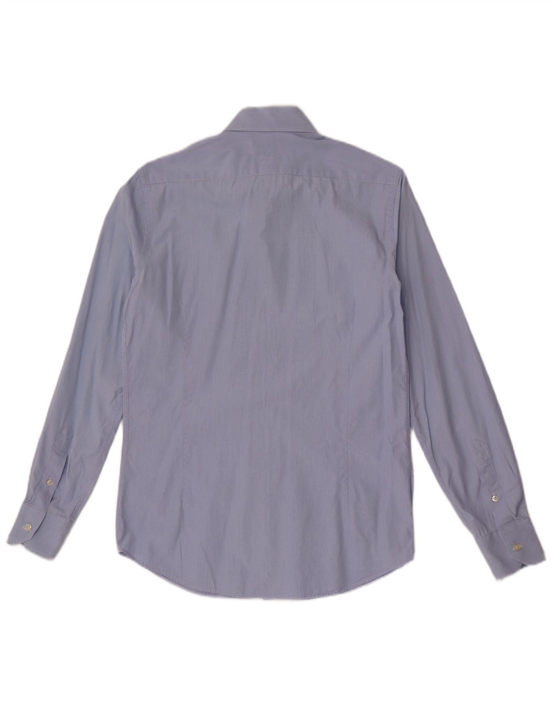 MASSIMO DUTTI Camicia da uomo Taglia 38 38 Gessato blu medio