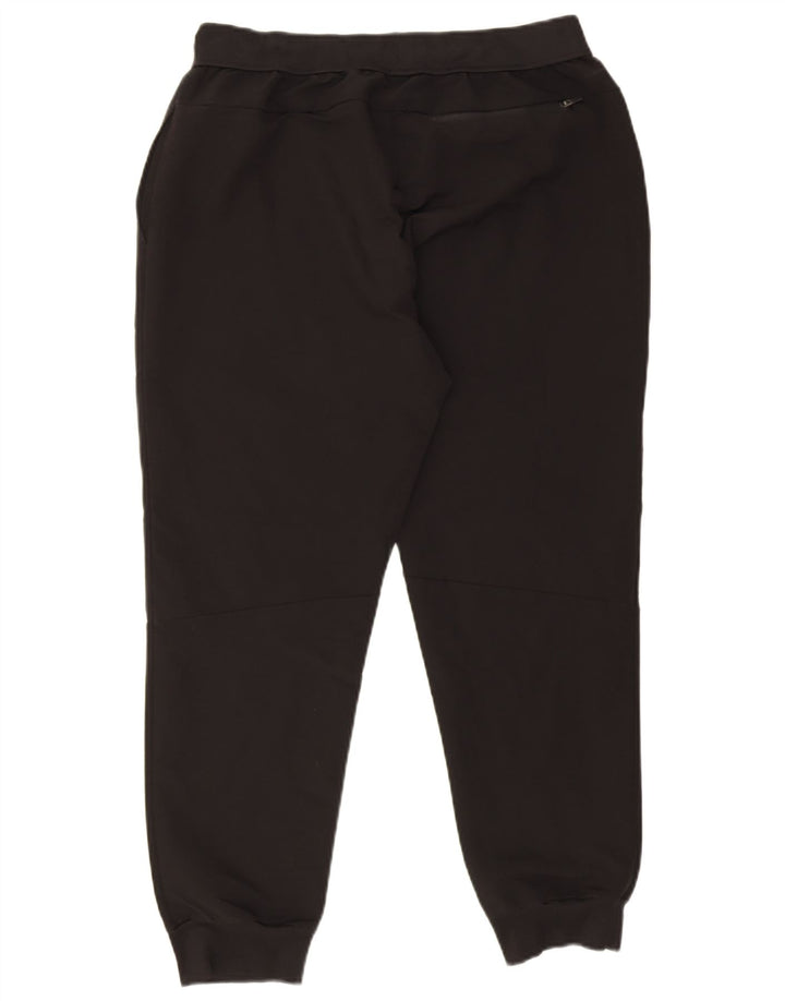 Pantaloni da ginnastica corti da uomo Russell Athletic, pantaloni da jogging, grandi, neri