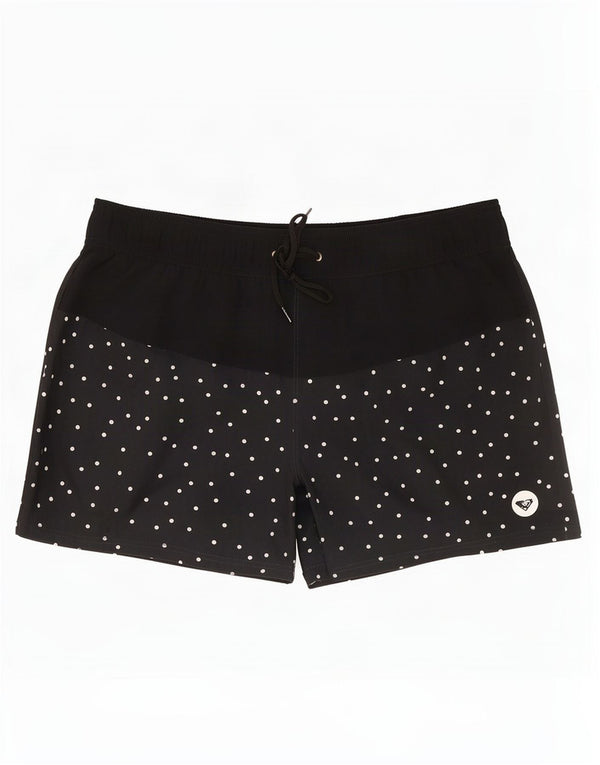 Pantaloncini da bagno da uomo Roxy XL poliestere maculato nero