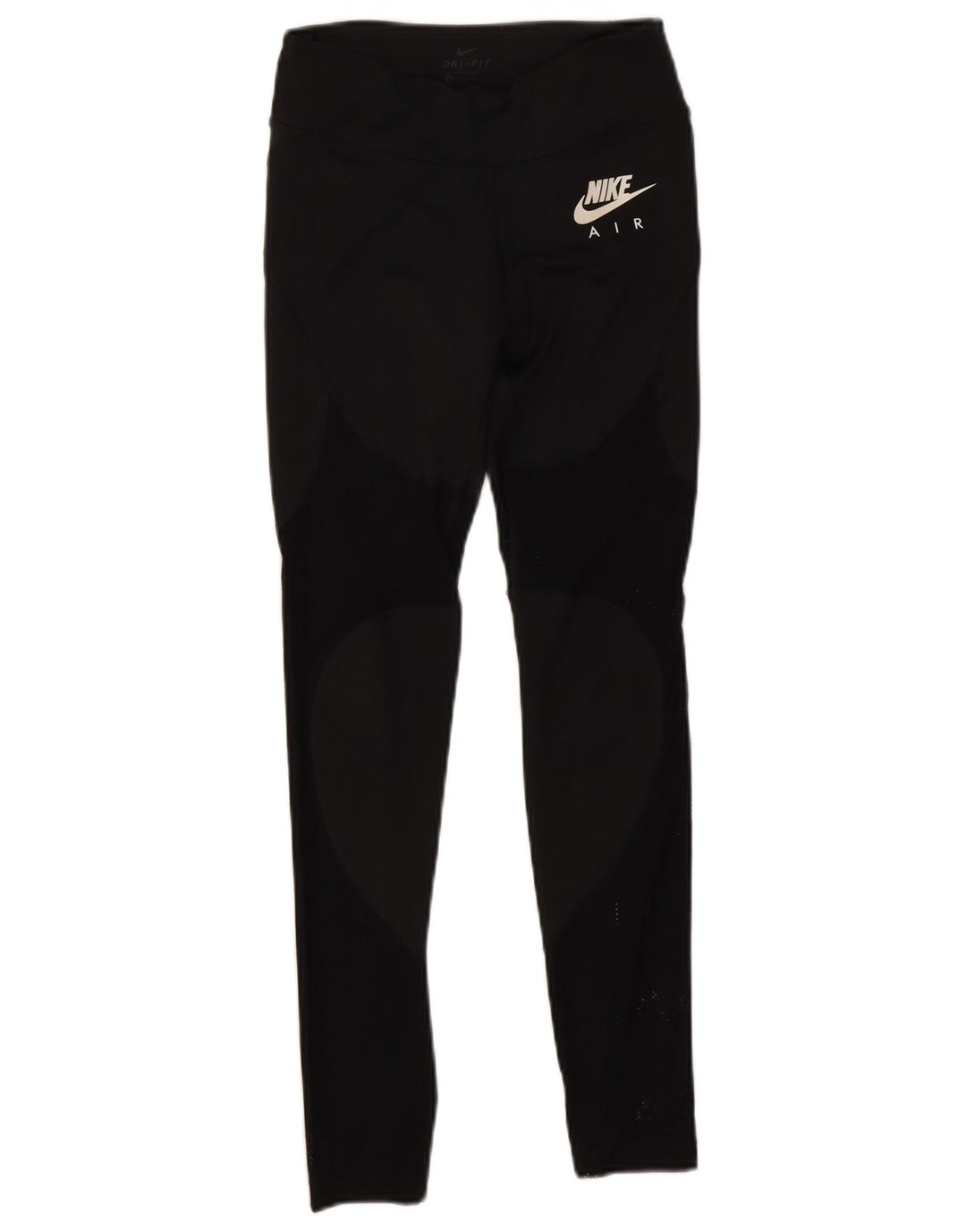 Leggings Nike Air Graphic da donna UK 4 XS poliestere nero