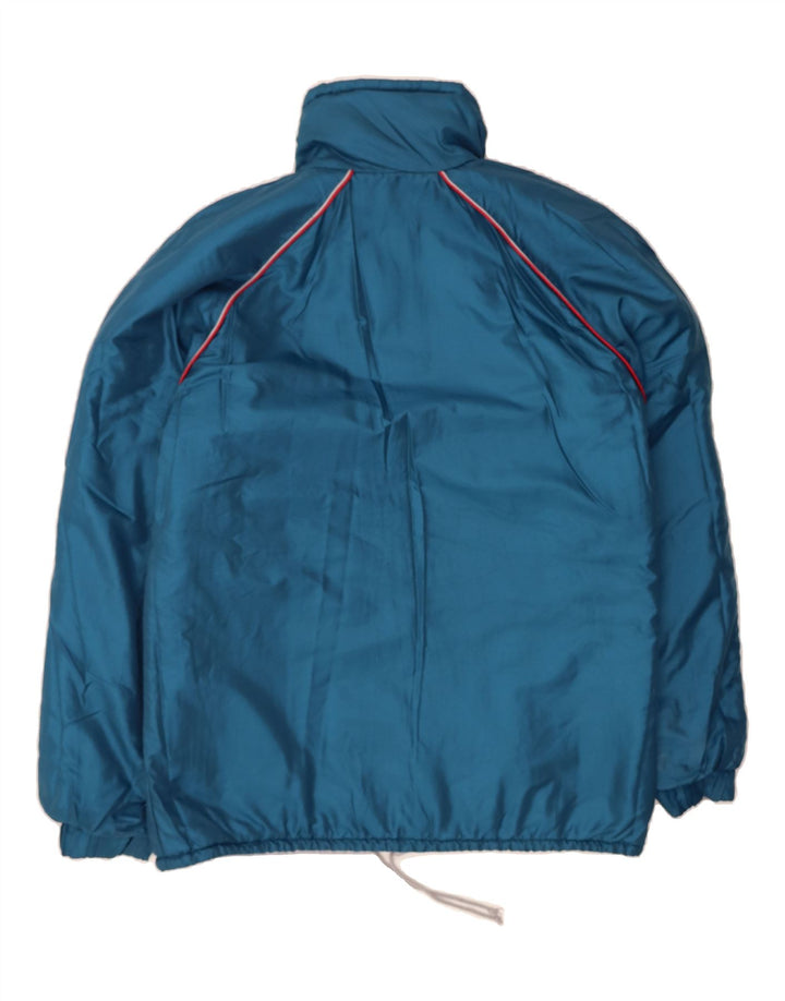 VINTAGE Mens Reversible Padded Jacket IT 56 3XL Grey Polyamide Vintage Vintage and Second-Hand Vintage from Messina Hembry 