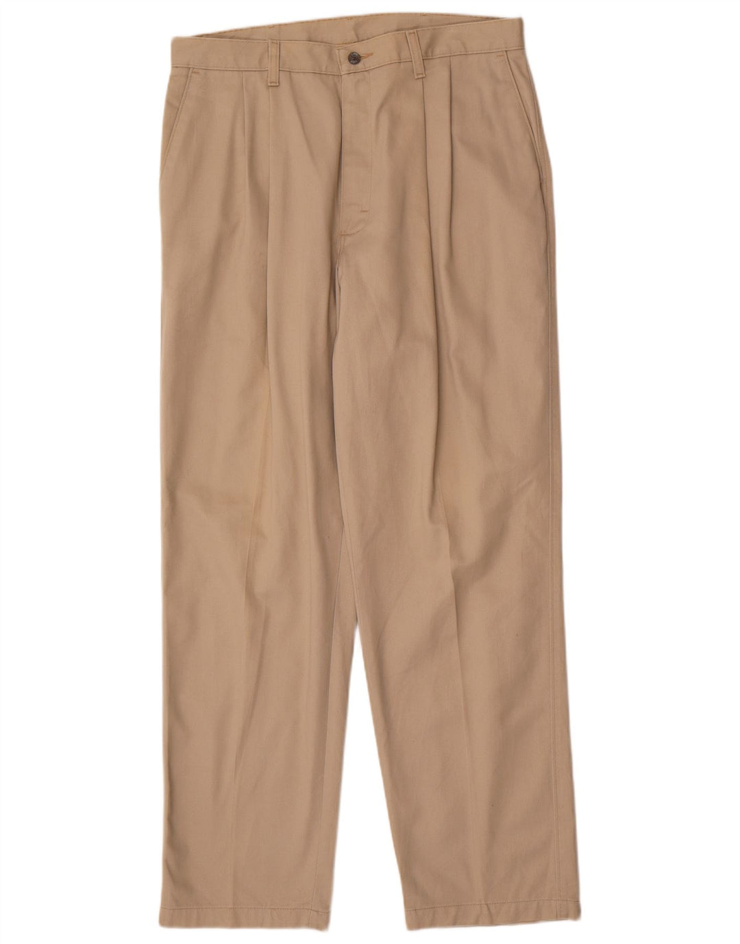 Pantaloni chino con pegged uomo kaki LEE W36 L32 in cotone beige