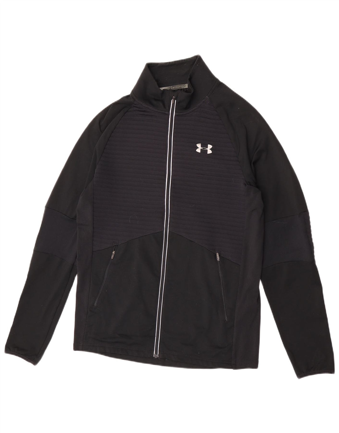 Giacca da ginnastica da uomo Under Armour piccola in poliestere nero