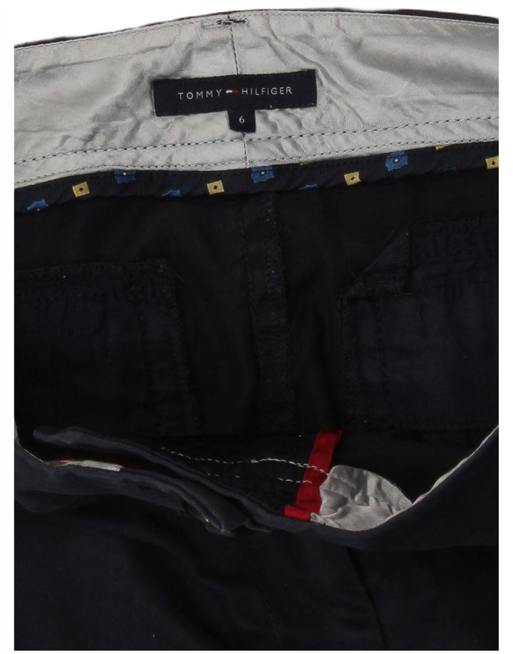 Gonna longuette da donna Tommy Hilfiger US 6 media W30 blu navy