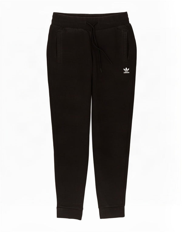 Pantaloni da tuta da donna Adidas Joggers UK 8 Small Black Cotton