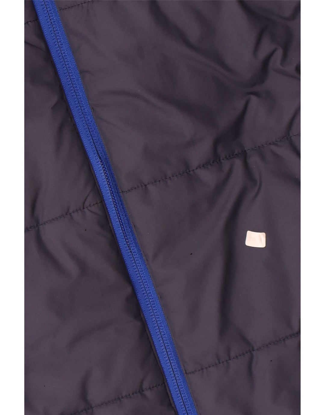 Giacca imbottita con cappuccio Adidas da ragazzo 13-14 anni in poliestere color block blu
