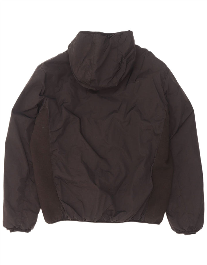 Giacca imbottita con cappuccio da uomo Kappa UK 44 2XL Poliammide nera