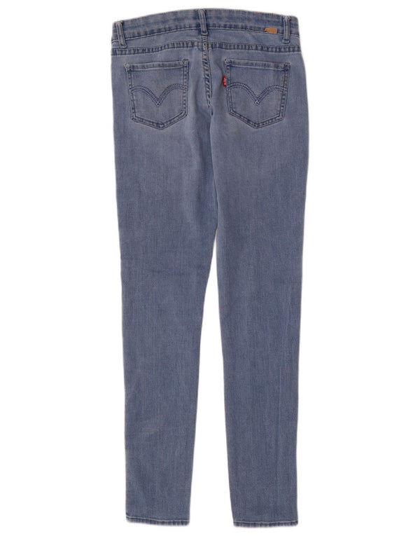 LEVI'S Jeans skinny bambina 15-16 anni W28 L30 Blu Cotone