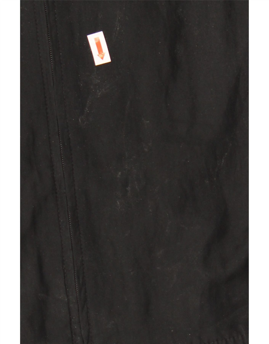 Giacca da ginnastica con cappuccio da donna Adidas UK 14 grande poliestere nero