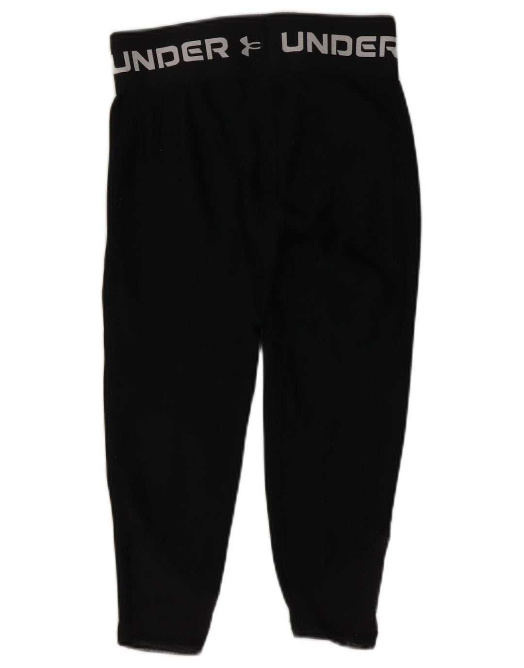Leggings Capri grafici per ragazze Under Armour 7-8 anni piccoli in poliestere nero
