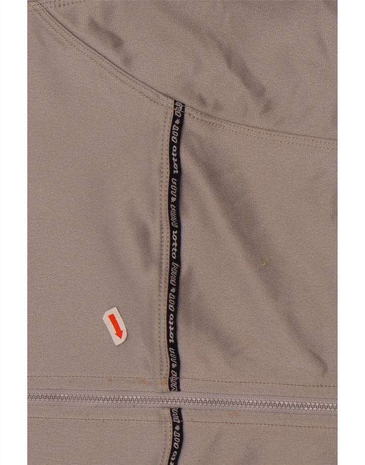 Giacca da tuta da donna Lotto UK 12 Poliestere grigio medio