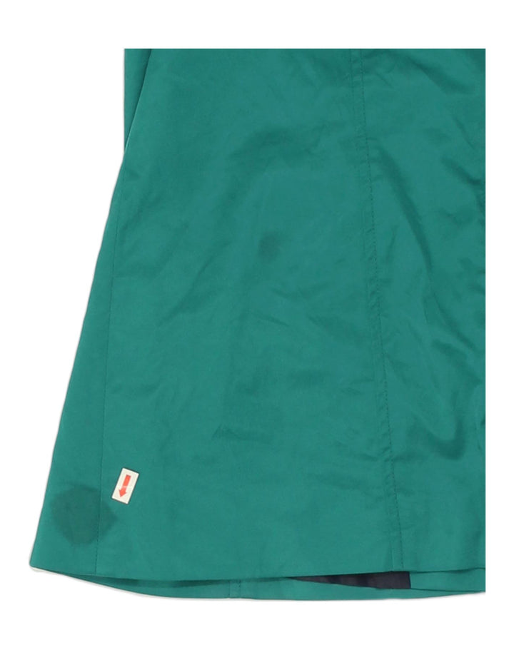 MOSSIMO Womens Trench Coat UK 8 Small Green Cotton | Vintage Mossimo | Thrift | Second-Hand Mossimo | Used Clothing | Messina Hembry 