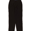 IZOD Boys Straight Suit Trousers 15-16 Years W28 L30 Black Polyester Vintage Izod and Second-Hand Izod from Messina Hembry 