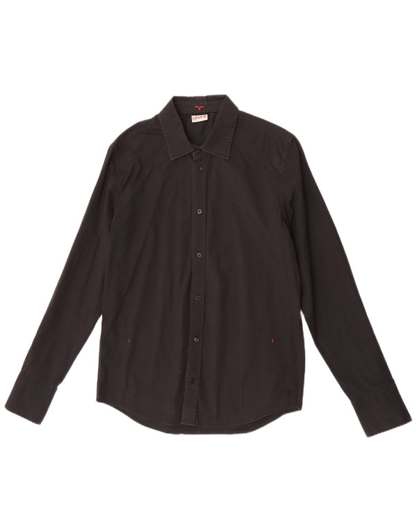 Camicia Levi's da uomo grande nera