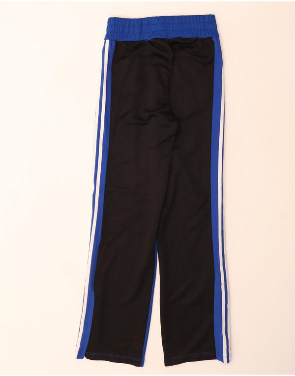 Pantaloni da tuta da donna Adidas UK 8 Small Blu Colourblock Poliestere