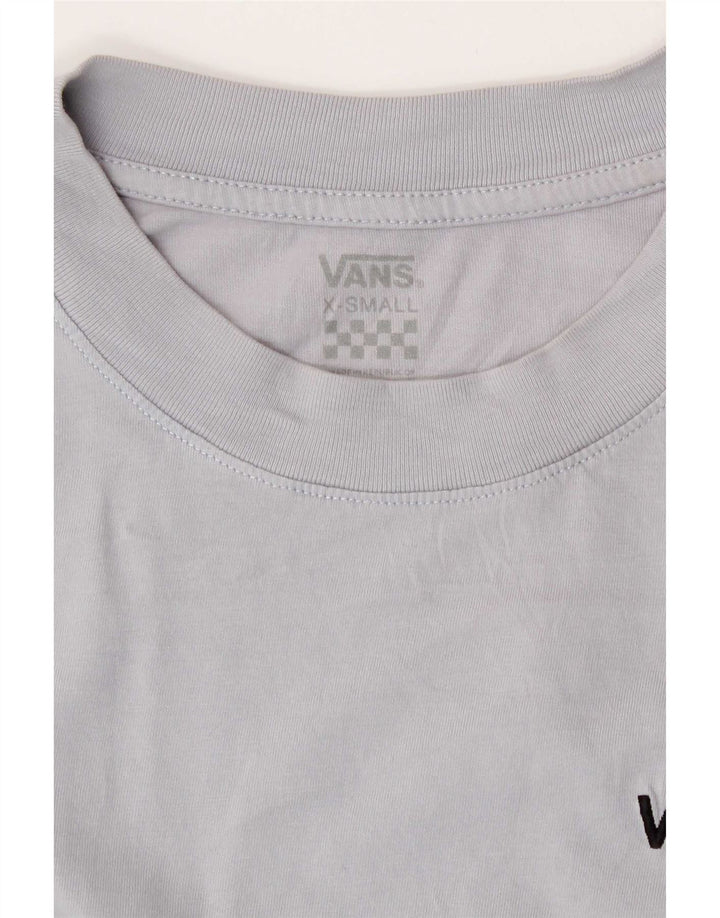 Maglietta corta da donna Vans UK 6 XS Grigia