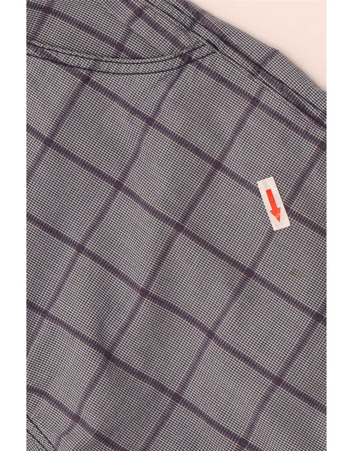 Pantaloncini chino da uomo Woolrich W32 a quadri blu medio