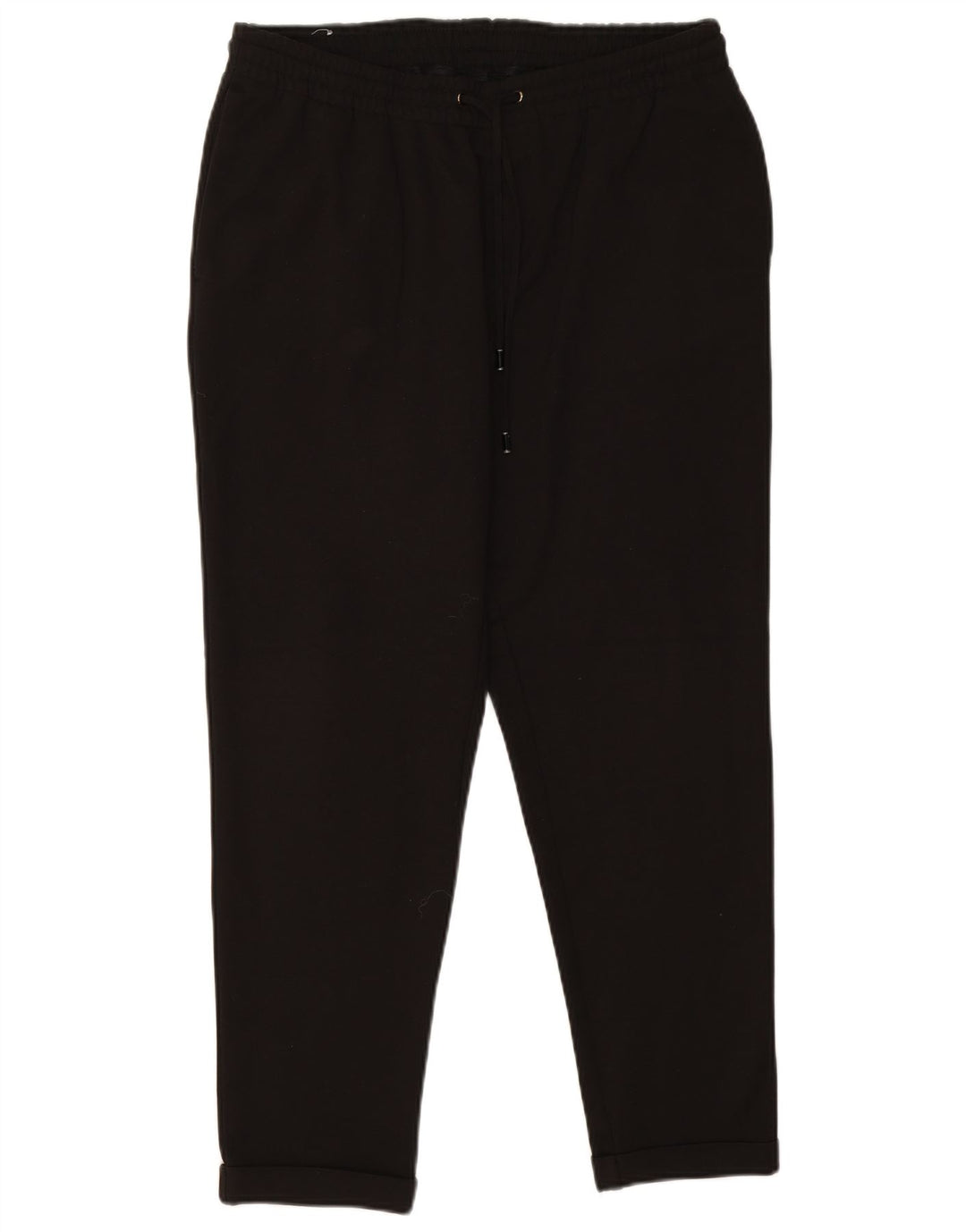 Pantaloni chino slim da uomo Zara grandi W32 L27 poliestere nero