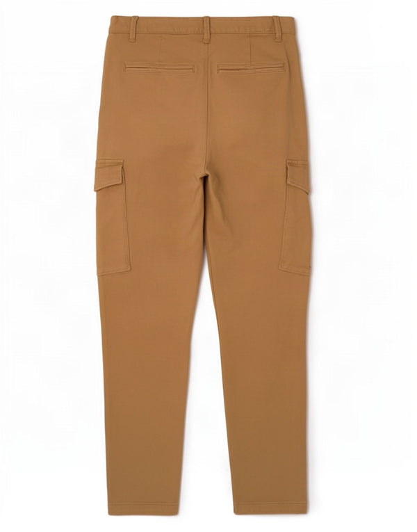 Pantaloni cargo slim da uomo Zara EU 38 Small W30 L27 Cotone beige