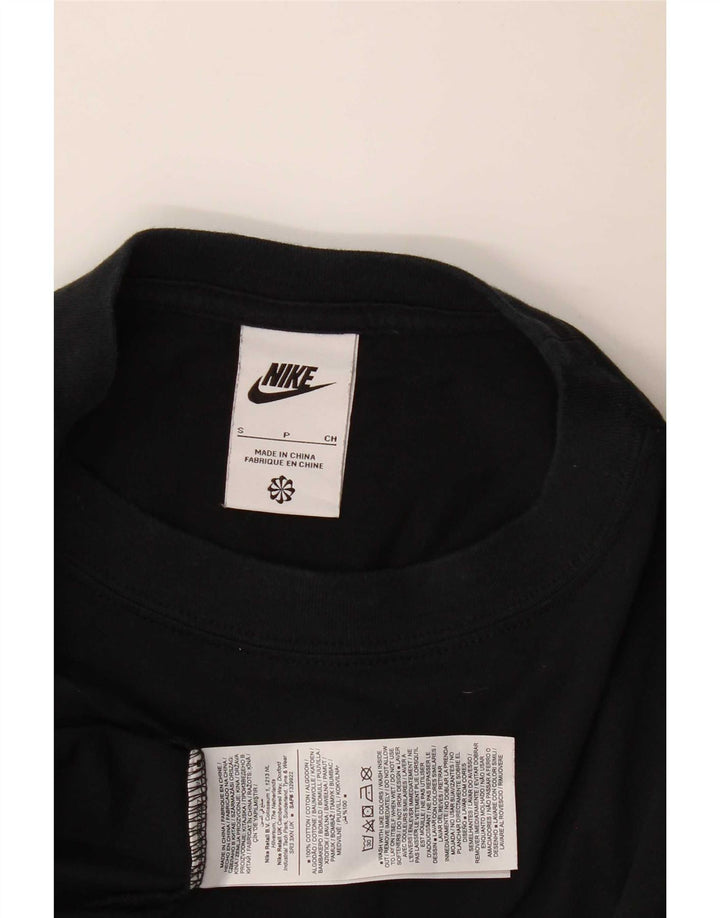 T-shirt Nike da uomo Top Small in cotone nero