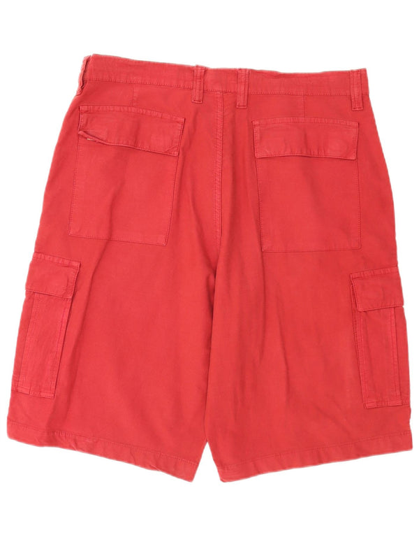 Pantaloncini cargo da uomo Carrera IT 52 XL W36 Rosso Cotone