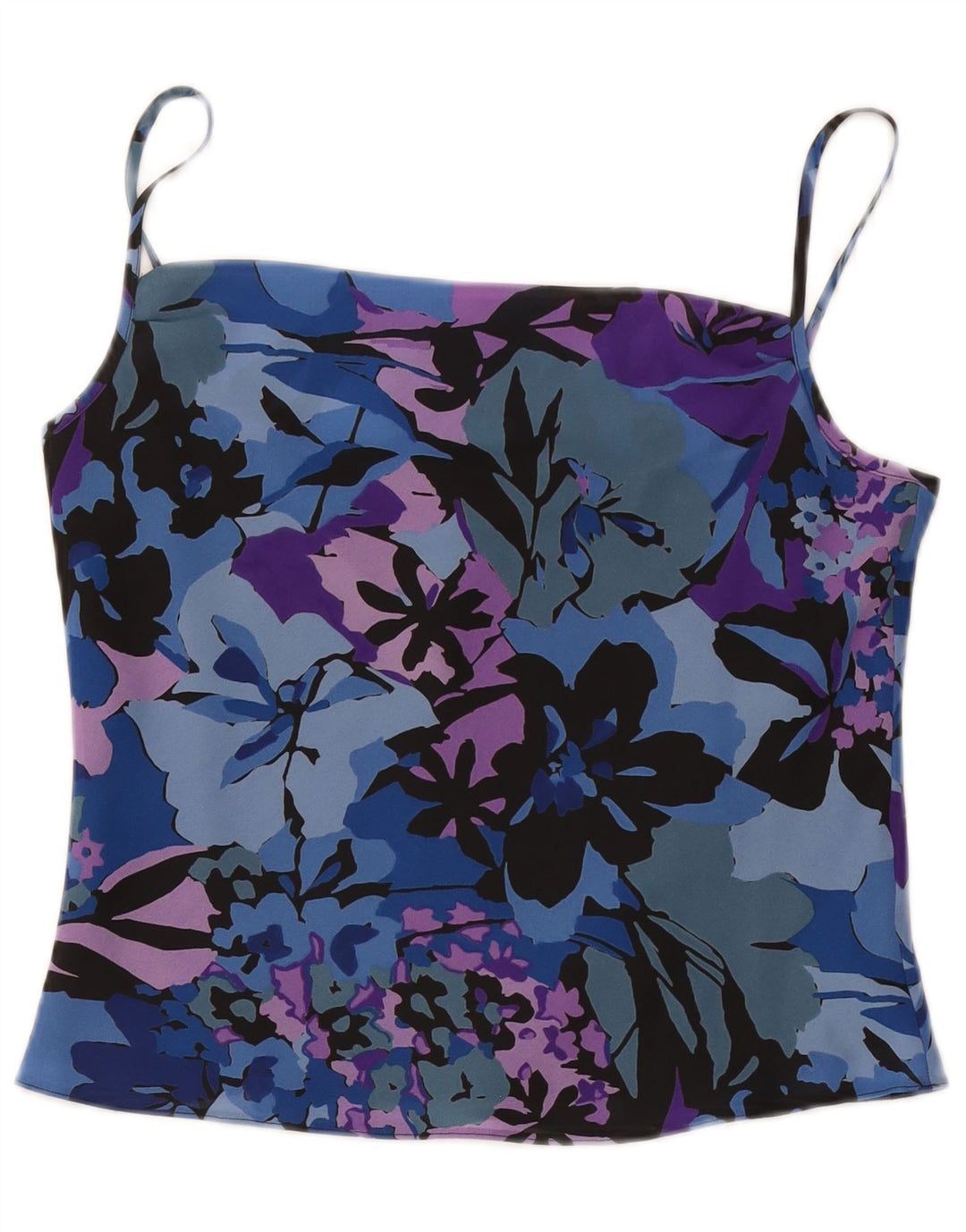 Canottiera corta da donna St. Bernard UK 12 media floreale multicolore