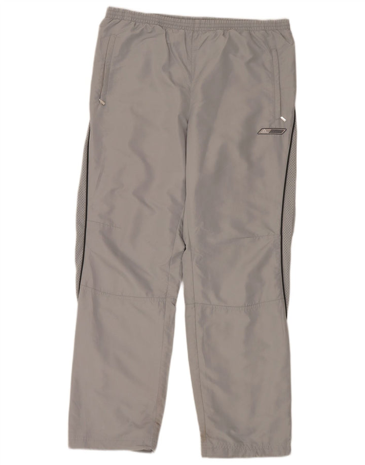 Pantaloni della tuta Adidas Climacool da donna in poliestere grigio medio