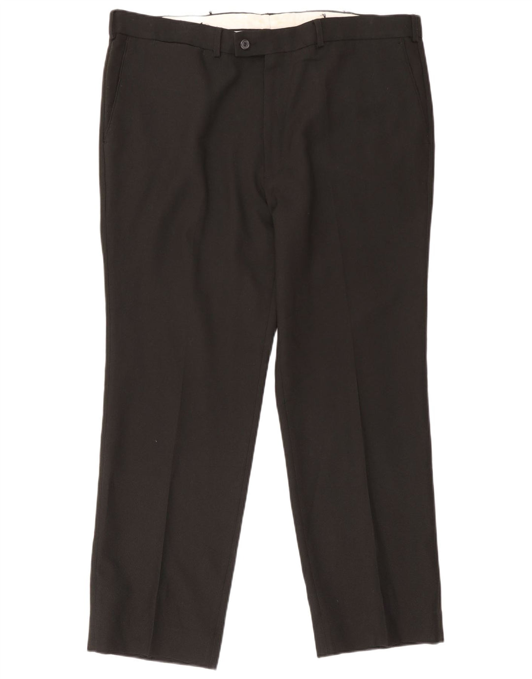 Pantaloni da abito dritti da uomo Farah W42 L30 neri