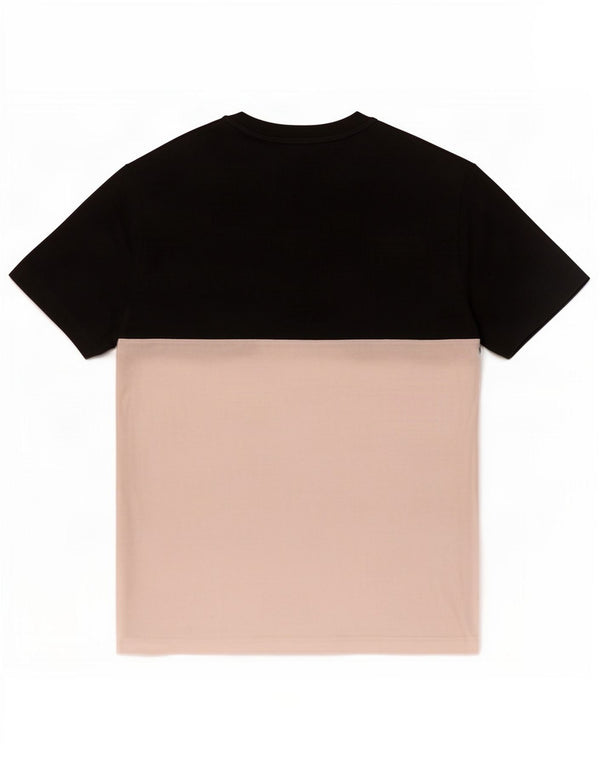 T-shirt grafica da uomo Champion Top color block nero medio