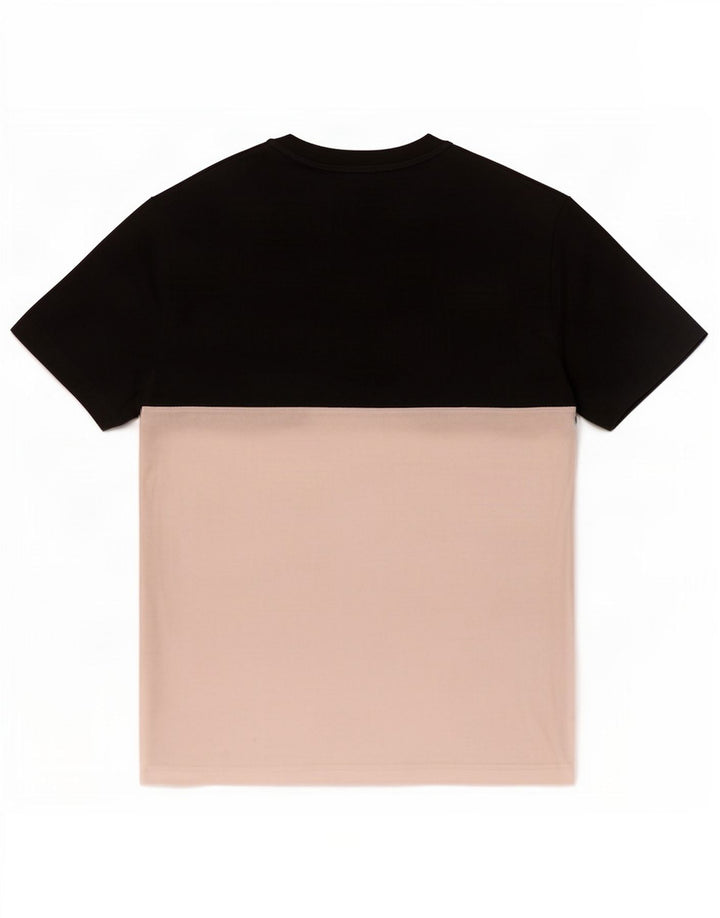 T-shirt grafica da uomo Champion Top color block nero medio