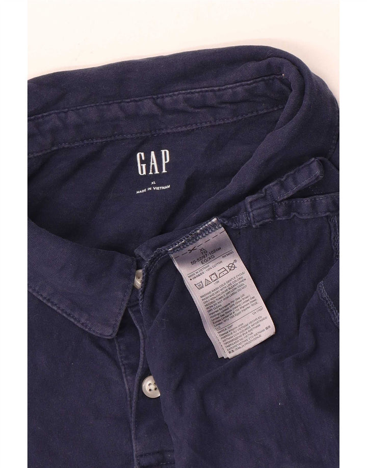 Polo da uomo Gap XL in cotone blu navy