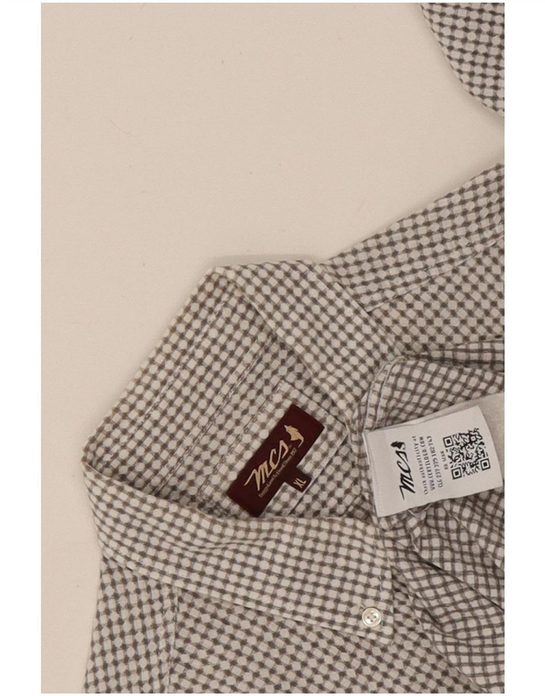 Camicia da uomo Marlboro Classics XL Grigia geometrica