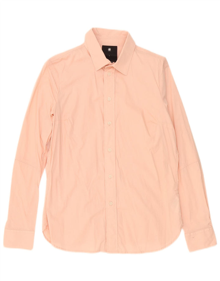 Camicia da donna G-Star UK 16 grande cotone rosa