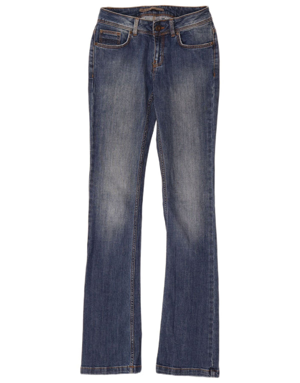 Jeans Bootcut da donna Zara EU 34 2XS W24 L35 cotone blu