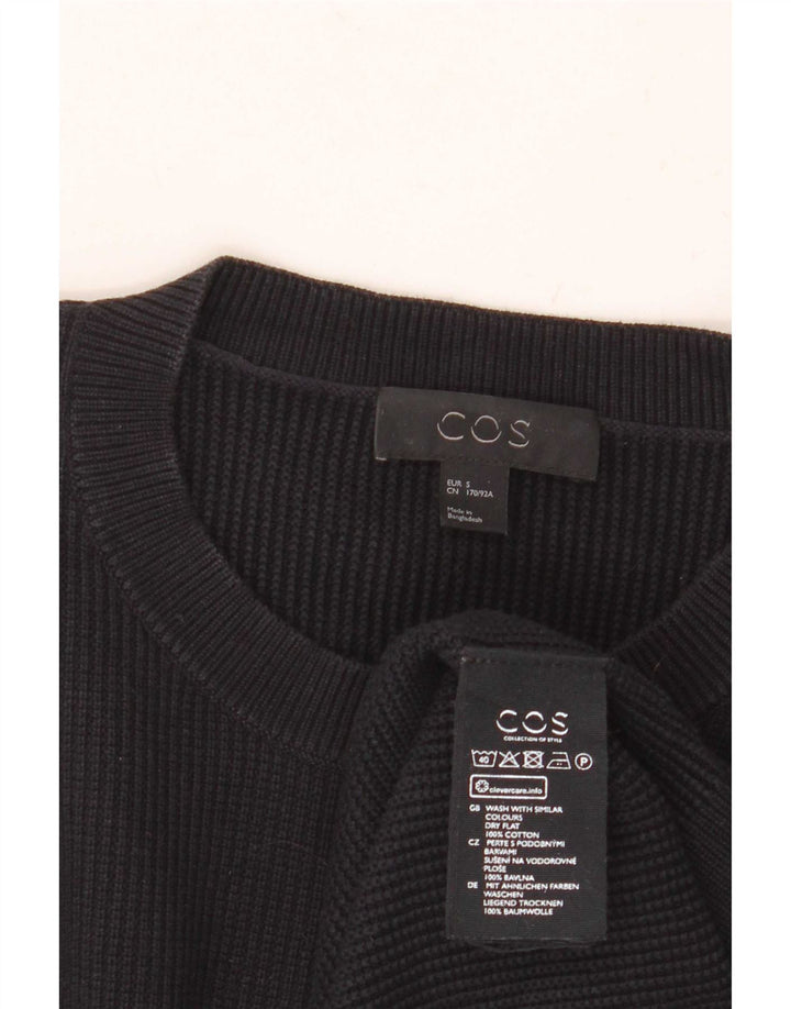 Maglione girocollo da uomo Cos piccolo in cotone nero